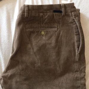 Nautica corduroy pants in tan, EUC, W36 L34